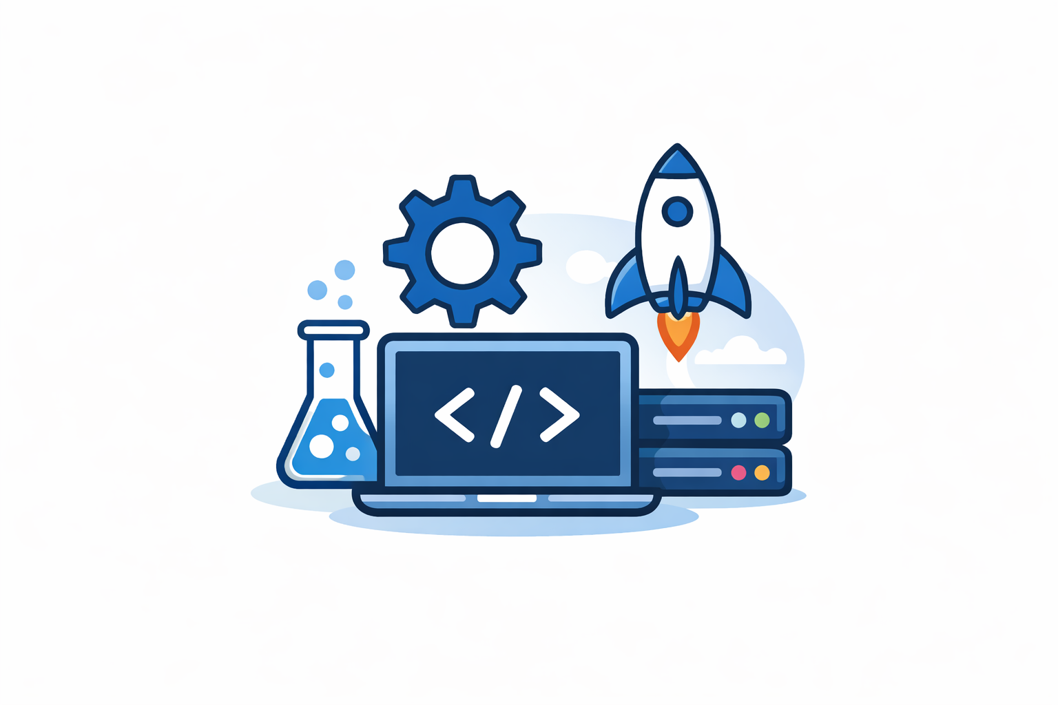 development, testing, and deployment support